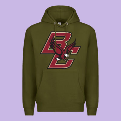 Boston College Eagl3s Premium Hoodie Designed By Snappyart