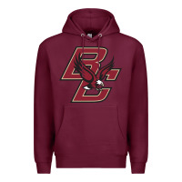 Burgundy boston college eagl3s Premium Hoodie - SnappyArt