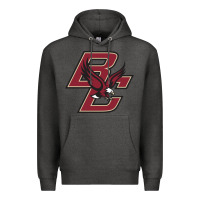 Charcoal Heather boston college eagl3s Premium Hoodie - SnappyArt