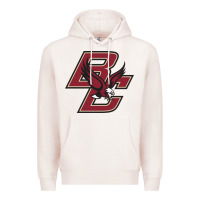 Pale Pink boston college eagl3s Premium Hoodie - SnappyArt