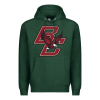 Sports Green boston college eagl3s Premium Hoodie - SnappyArt