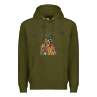 Army Green Couverture de l'album Vundabar Gawk Premium Hoodie - SnappyArt