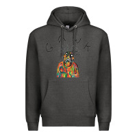 Charcoal Heather Couverture de l'album Vundabar Gawk Premium Hoodie - SnappyArt