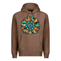 Chestnut gemstone sunflower Premium Hoodie - RanaPortraitStore