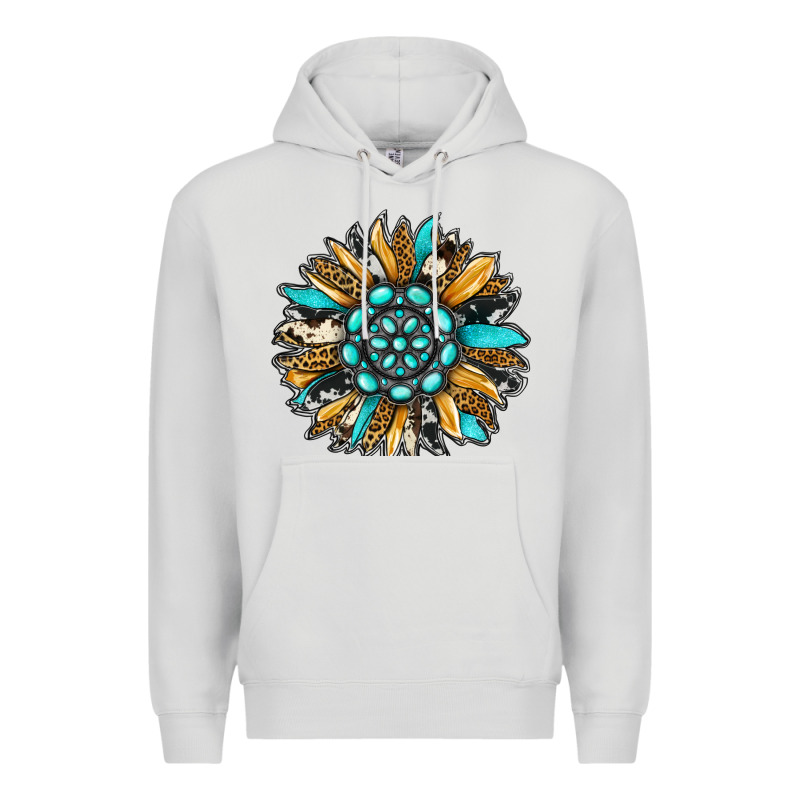 Gemstone Sunflower Premium Hoodie by RanaPortraitStore | Teevron