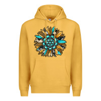 Mustard gemstone sunflower Premium Hoodie - RanaPortraitStore