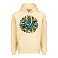 Pina Colada gemstone sunflower Premium Hoodie - RanaPortraitStore