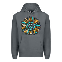 Rock gemstone sunflower Premium Hoodie - RanaPortraitStore