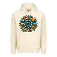 Sandshell gemstone sunflower Premium Hoodie - RanaPortraitStore
