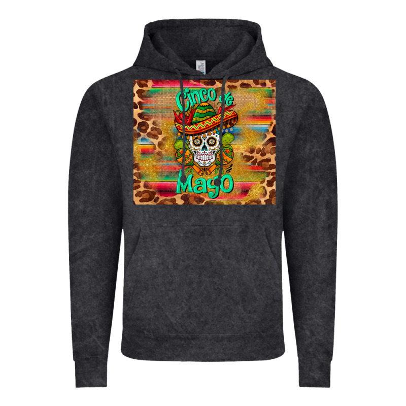 Cinco De Mayo Sombrero Skull Vintage Hoodie by BarkalooDesign | Teevron