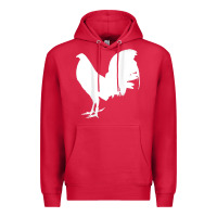 Cardinal game fowl gallegos, rooster, chicken t shirt Premium Hoodie - PixelFlow