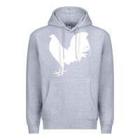 Heather Grey game fowl gallegos, rooster, chicken t shirt Premium Hoodie - PixelFlow