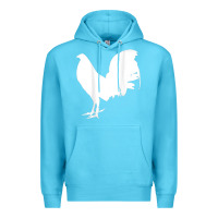Ocean Blue game fowl gallegos, rooster, chicken t shirt Premium Hoodie - PixelFlow
