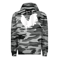 Slate Camo game fowl gallegos, rooster, chicken t shirt Premium Hoodie - PixelFlow