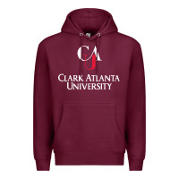 Burgundy clark atlanta university Premium Hoodie - SnappyArt