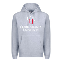 Heather Grey clark atlanta university Premium Hoodie - SnappyArt