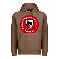 Chestnut carnegie mellon tartans Premium Hoodie - SnappyArt