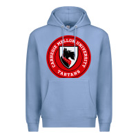 Colony Blue carnegie mellon tartans Premium Hoodie - SnappyArt