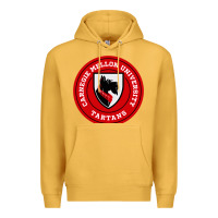 Mustard carnegie mellon tartans Premium Hoodie - SnappyArt
