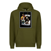 Army Green tego calderon Premium Hoodie - SnappyArt