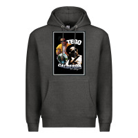 Charcoal Heather tego calderon Premium Hoodie - SnappyArt