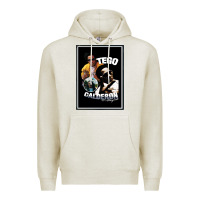 Oatmeal Heather tego calderon Premium Hoodie - SnappyArt