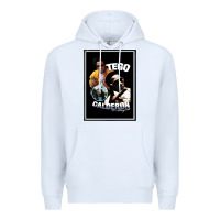 White tego calderon Premium Hoodie - SnappyArt