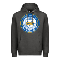 Charcoal Heather the-university-of-pittsburgh Premium Hoodie - SnappyArt