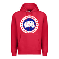 Cardinal canada goose Premium Hoodie - SnappyArt