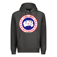 Charcoal Heather canada goose Premium Hoodie - SnappyArt