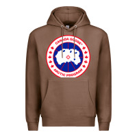 Chestnut canada goose Premium Hoodie - SnappyArt