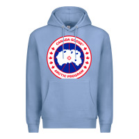 Colony Blue canada goose Premium Hoodie - SnappyArt