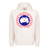 Pale Pink canada goose Premium Hoodie - SnappyArt