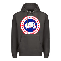Smoke canada goose Premium Hoodie - SnappyArt