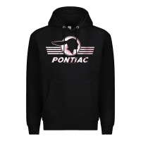 Black pontiac distressed Premium Hoodie - SnappyArt