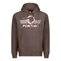 Coffee pontiac distressed Premium Hoodie - SnappyArt