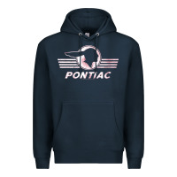 Navy pontiac distressed Premium Hoodie - SnappyArt