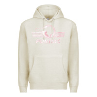 Oatmeal Heather pontiac distressed Premium Hoodie - SnappyArt