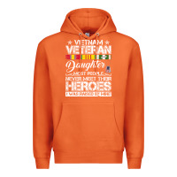 Carrot VietNam Veteran daughter Most People Never Meet Their Heroes Premium Hoodie - SnappyArt