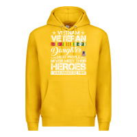 Lemon VietNam Veteran daughter Most People Never Meet Their Heroes Premium Hoodie - SnappyArt