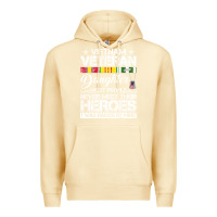Pina Colada VietNam Veteran daughter Most People Never Meet Their Heroes Premium Hoodie - SnappyArt