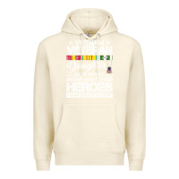 Sandshell VietNam Veteran daughter Most People Never Meet Their Heroes Premium Hoodie - SnappyArt