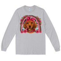 Moon Dust dachshund puppy floral rainbow Long Sleeve Tee - Artiststas