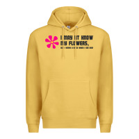 Antique Gold i may not know my flowers  t shirt Premium Hoodie - SnappyArt