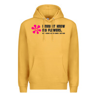 Mustard i may not know my flowers  t shirt Premium Hoodie - SnappyArt