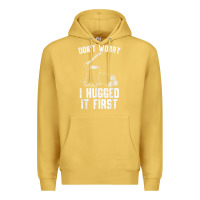 Antique Gold lumberjack don't worry i hugged it first lumberjack wood cutter logger Premium Hoodie - SnappyArt