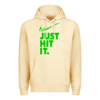 Pina Colada Just Hit It Cannabis Weed Vintage Retro Design for Weed Lover Premium Hoodie - SnappyArt