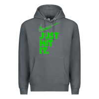Rock Just Hit It Cannabis Weed Vintage Retro Design for Weed Lover Premium Hoodie - SnappyArt