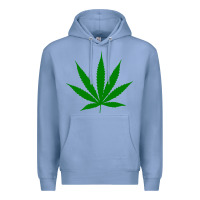 Colony Blue Weed Premium Hoodie - SnappyArt