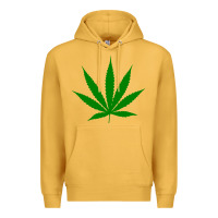 Mustard Weed Premium Hoodie - SnappyArt